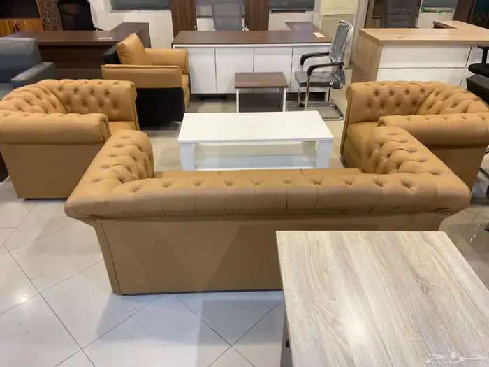 طقم مكتب طقم كنب طقم كرسي طاولة اجتماع مح كرسي مكتب إداري 69