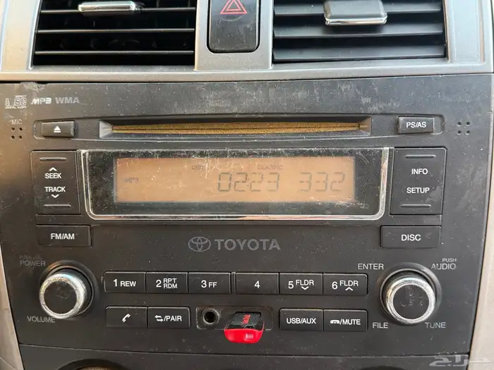 مسجل كورلا من 2008 الى 2013 0