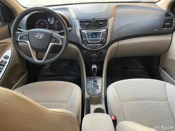 هونداي- اكسنت-2017- استاندر- بنزين- 21