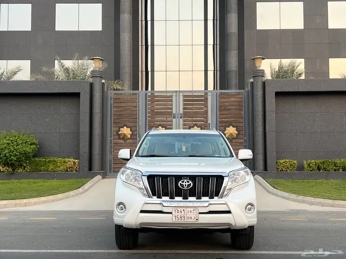 تويوتا برادو 2016 نص فل (سته سلندر ) بدي وكاله نظيف جدا 1