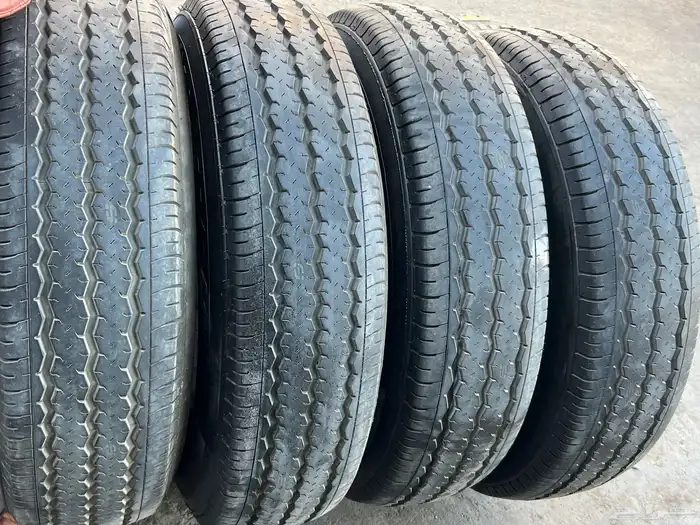 جنوط اصلي وكالة نيسان فتك مقاس 16 مع كفرات صيني تاريخ 25 15