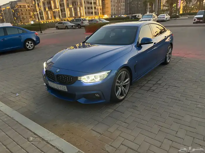 بي ام دبليو 430 2017 ازرق ممشى 53 الف كم 8