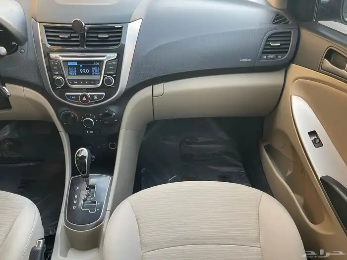 هونداي- اكسنت-2017- استاندر- بنزين- 33