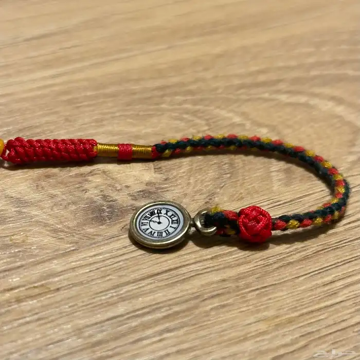 سبحة سندلس 99 خرز تنقيع زعفران شكة ساعة 5