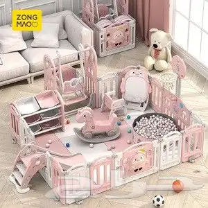 حواجز الطفال مع العاب 0