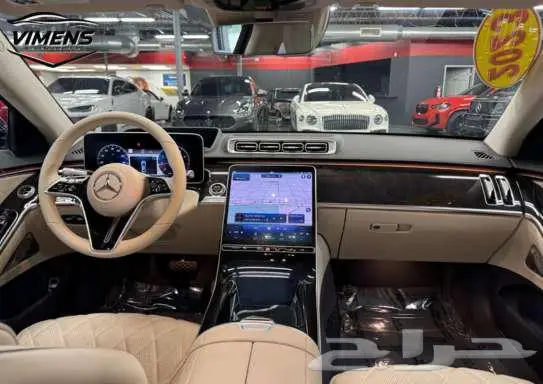 ب 354 الف شامل مرسيدس S580 2023 AMG 5