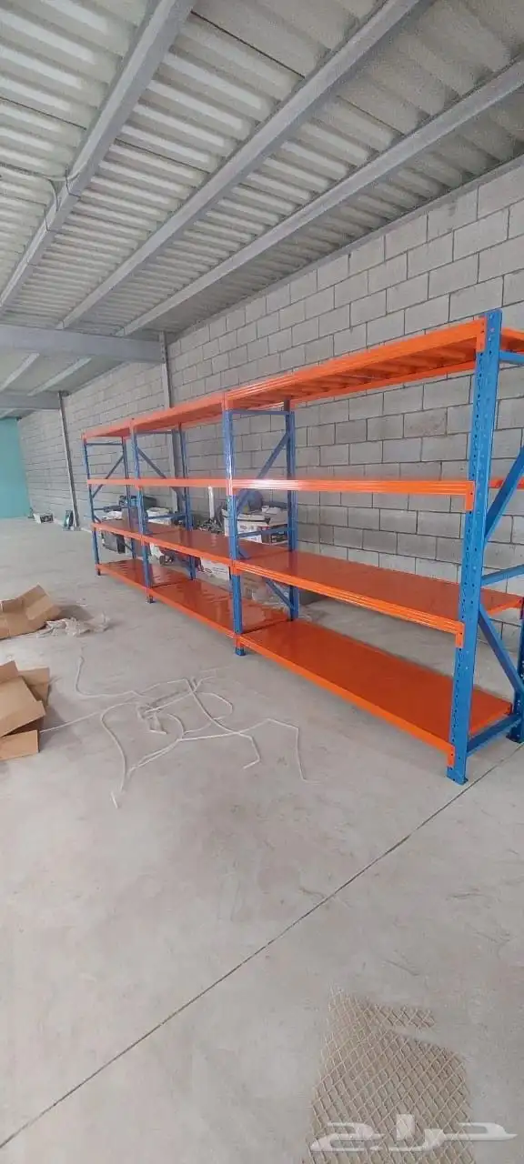 رفوف تخزين مستوعات كبيره 1