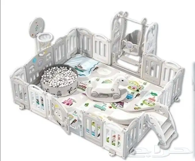 حواجز الطفال مع العاب 2