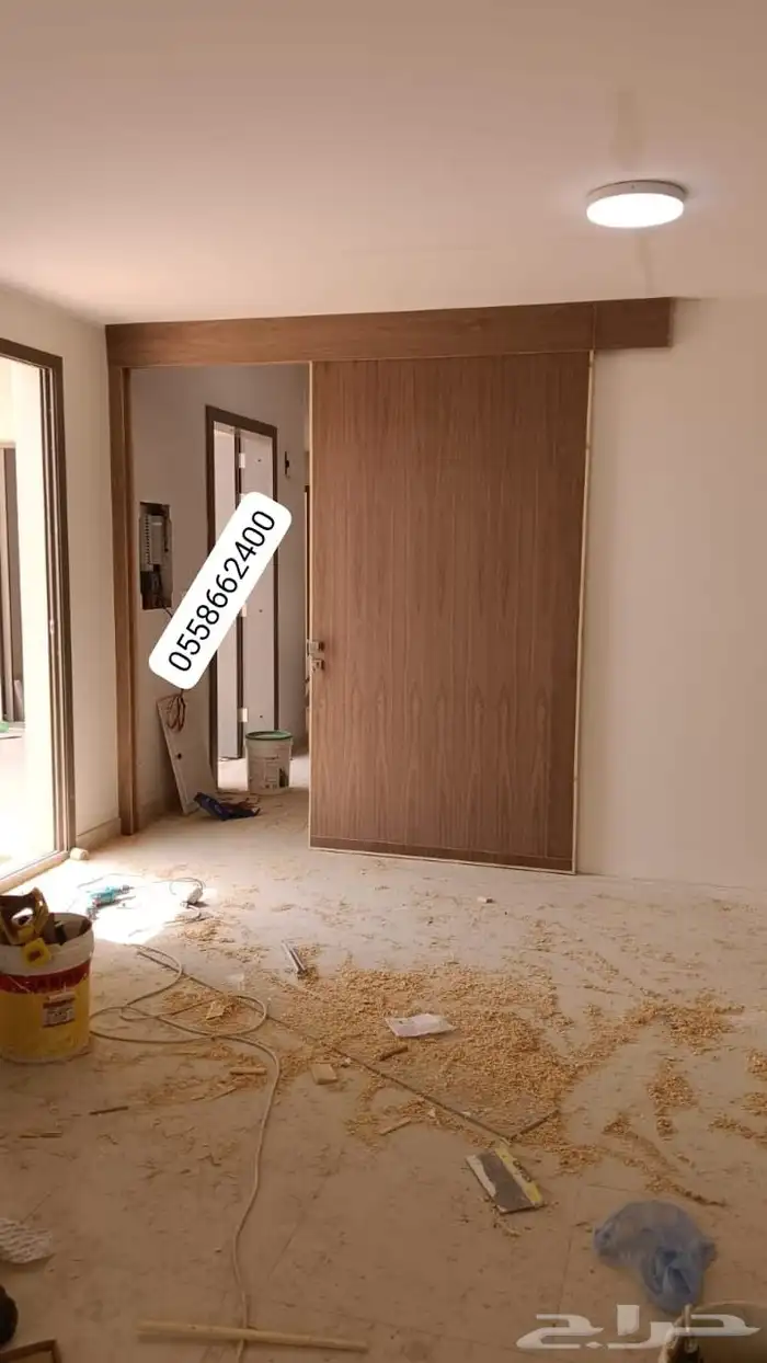 تفصيل ابواب خشب جديدواصلاح 4