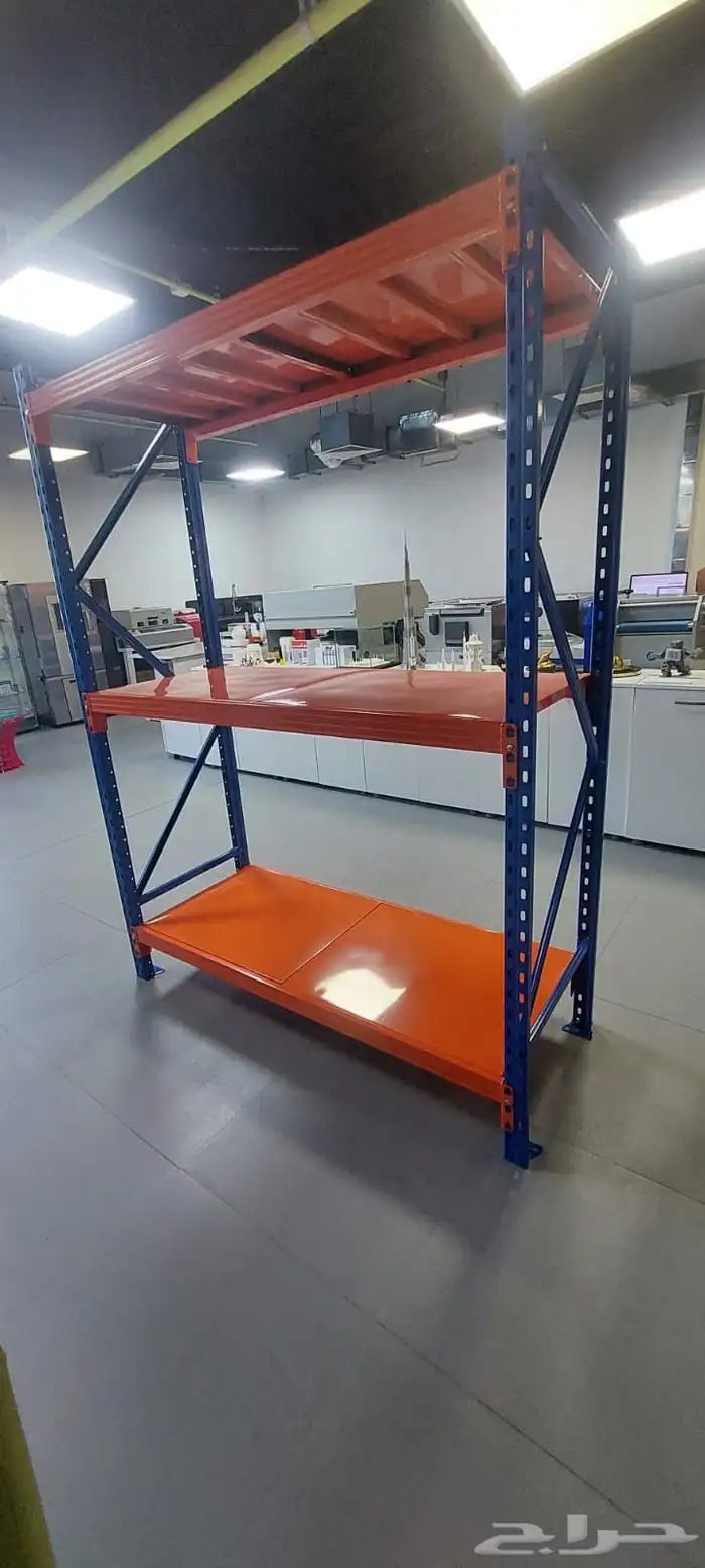 رفوف تخزين مستودعات 4