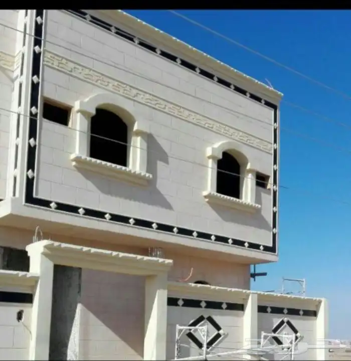 لياسه ملونه باللاسمنت الابيض بطحا الرياض بديل الحجر 8