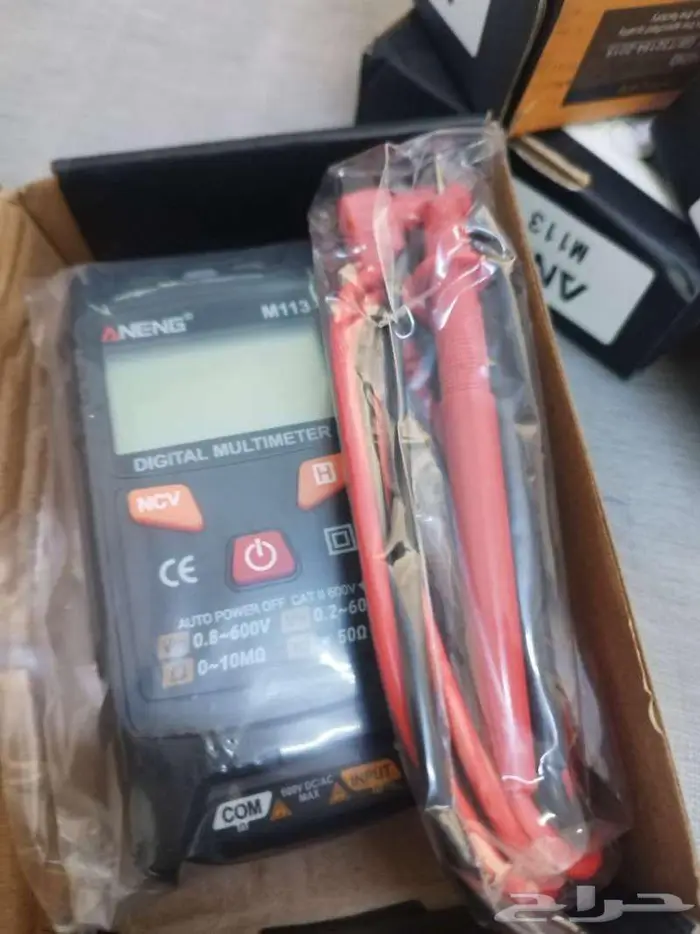 جهاز قياس رقمي متعدد فحص الكهرباء multimeter 10