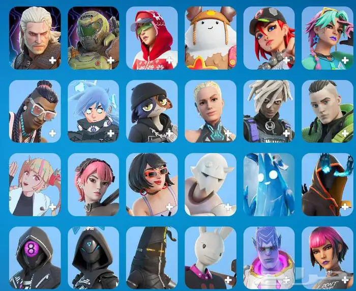 حساب فورت نايت تم البيع 1