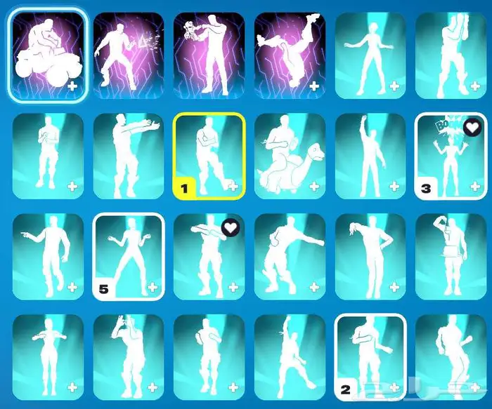 حساب فورت نايت تم البيع 20