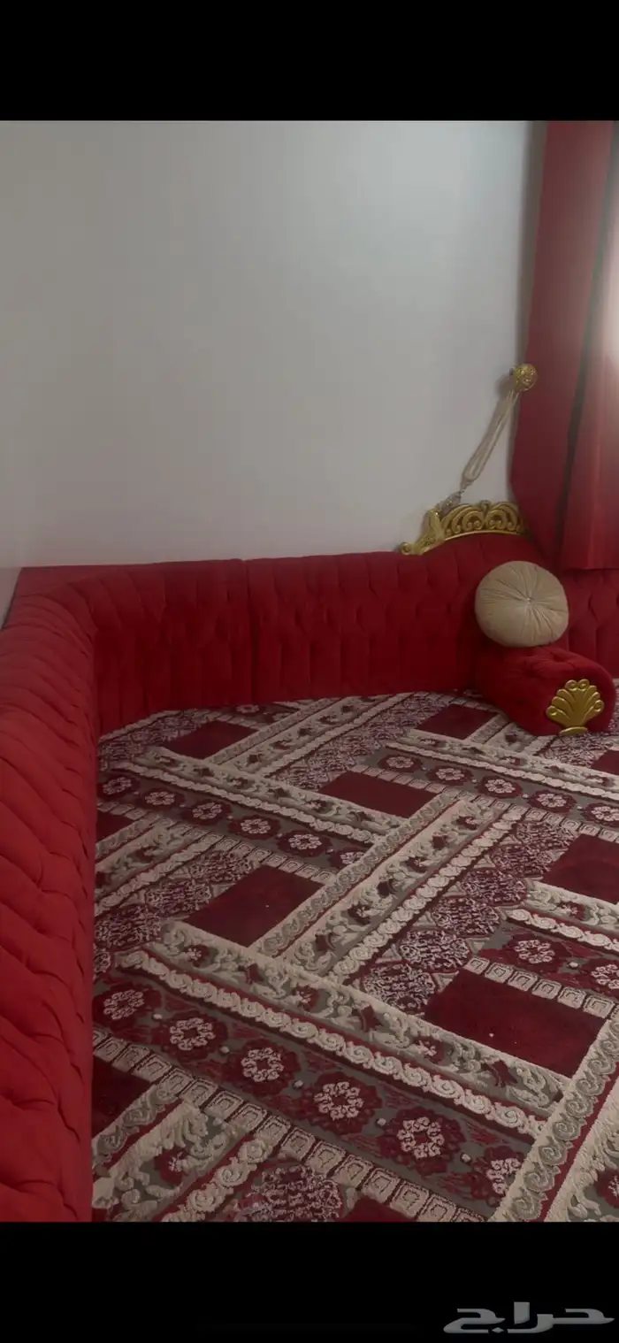 أثاث غرفة كامل 4 5 .. مساند   فرش   ستارة .. 2