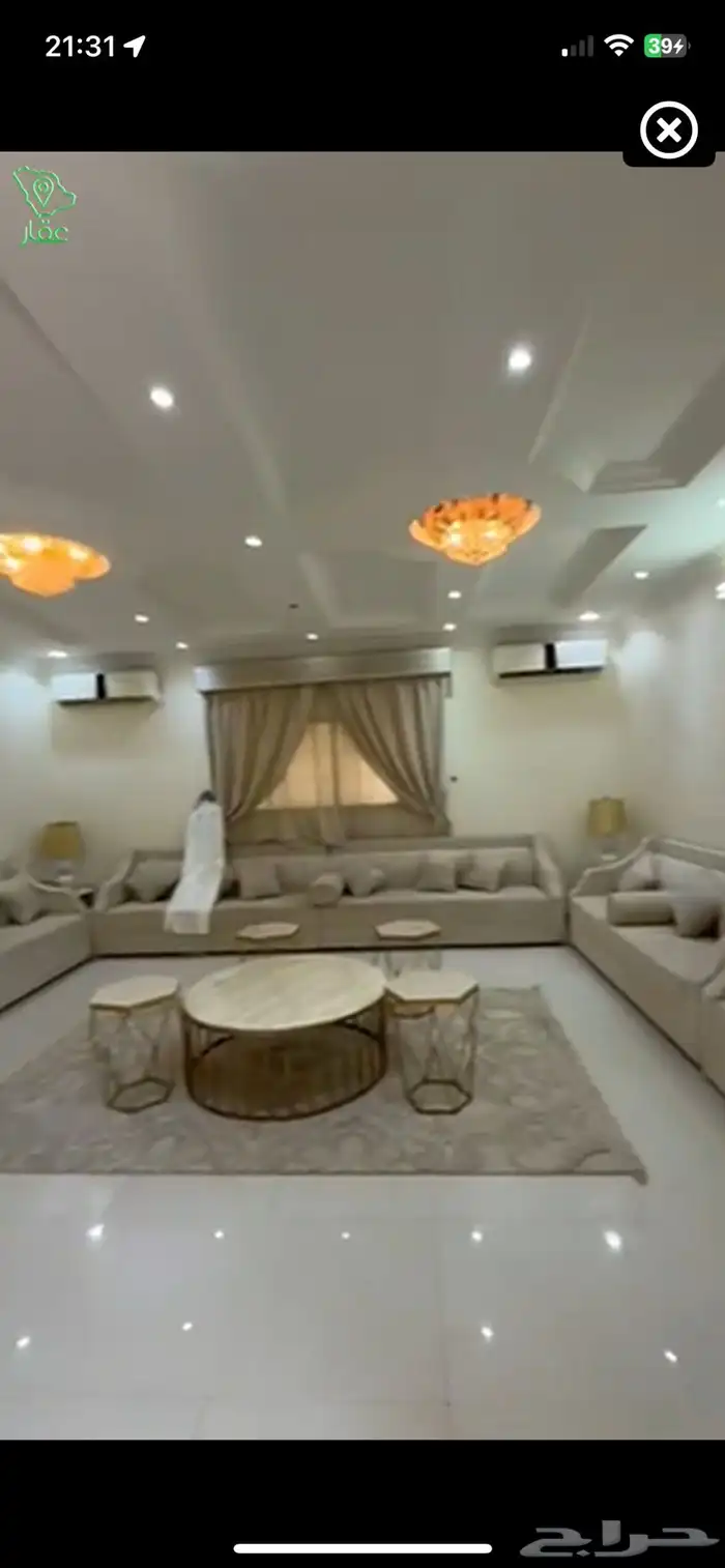 فيلا للبيع مساحة 420م بحي الرمال مخطط اليحيى 5