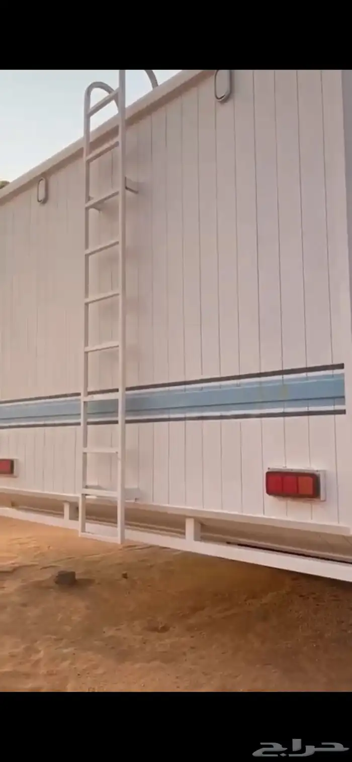 كرفانه 19 مع راسها للبيع  الكرفانه سيمت الحالها ب 90 5