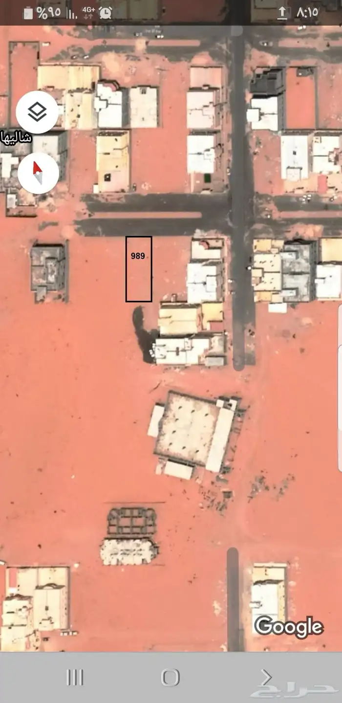 أرض للبيع في شرورة مخطط مشعل ب 0