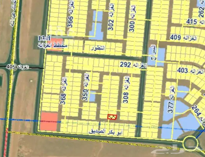 للبيع أرض سكنية في الغزالة منطقة حائل 1