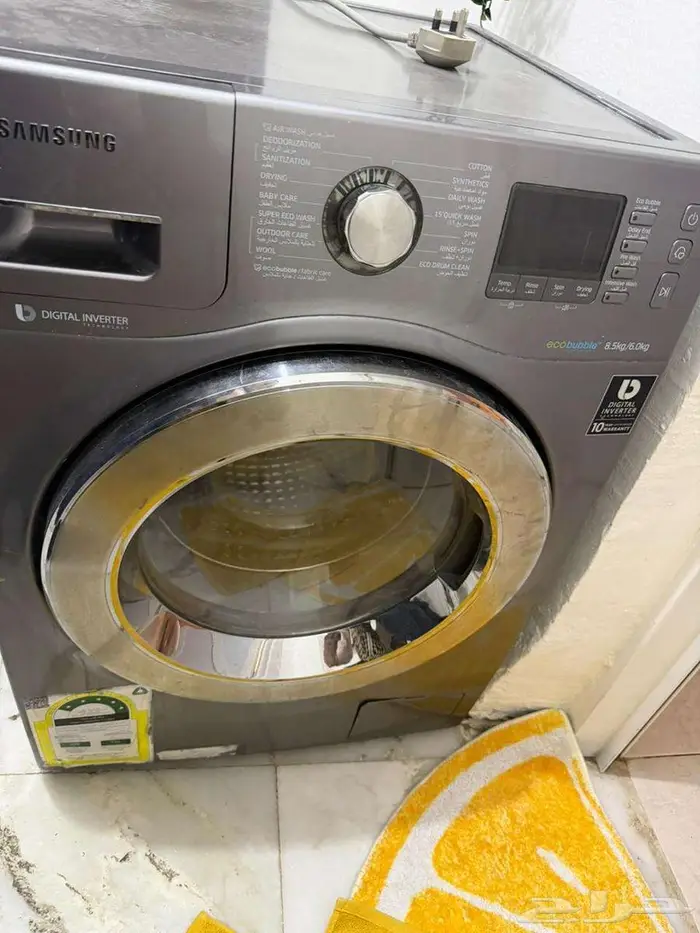 غسالة سامسونج للبيع   بحالة ممتازة 1