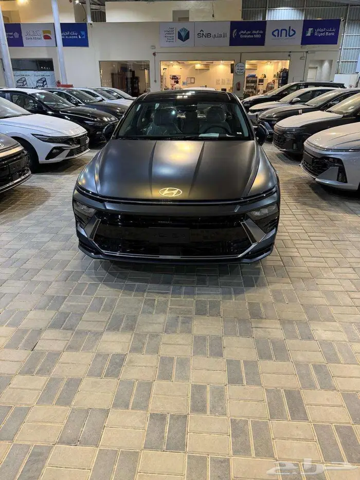 هيونداي سوناتا كمفورت 2025 رمادي مطفي كاش واقساط 0