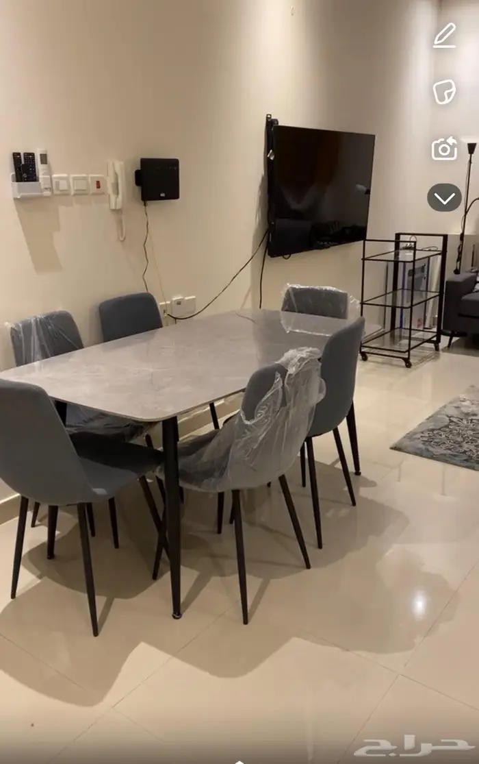 طاوله وعربة ضيافه 1