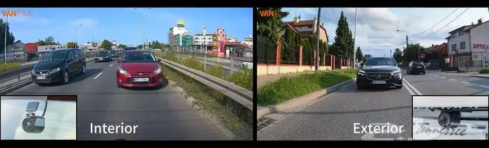 فانترو N4 PRO S ثلاثة قنوات أمامية 4K داخلية 1018 خلفية 2.5K 2