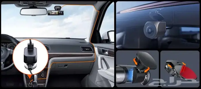 فانترو N4 PRO S ثلاثة قنوات أمامية 4K داخلية 1018 خلفية 2.5K 4