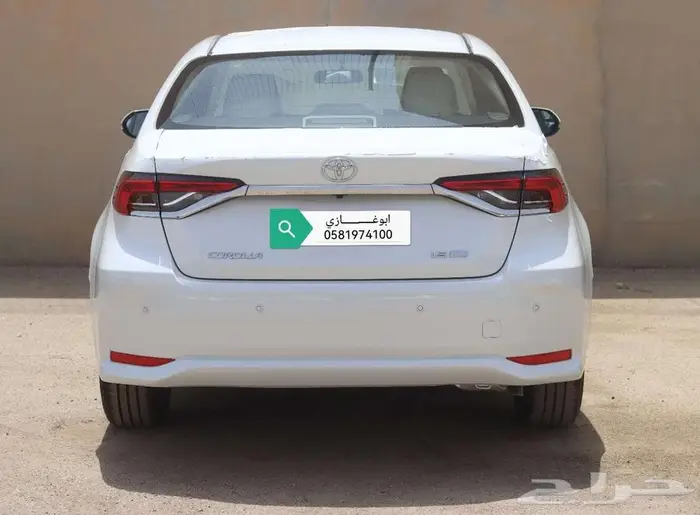 تويوتا كورولا مطور جنوط1.5 موديل 2025 1