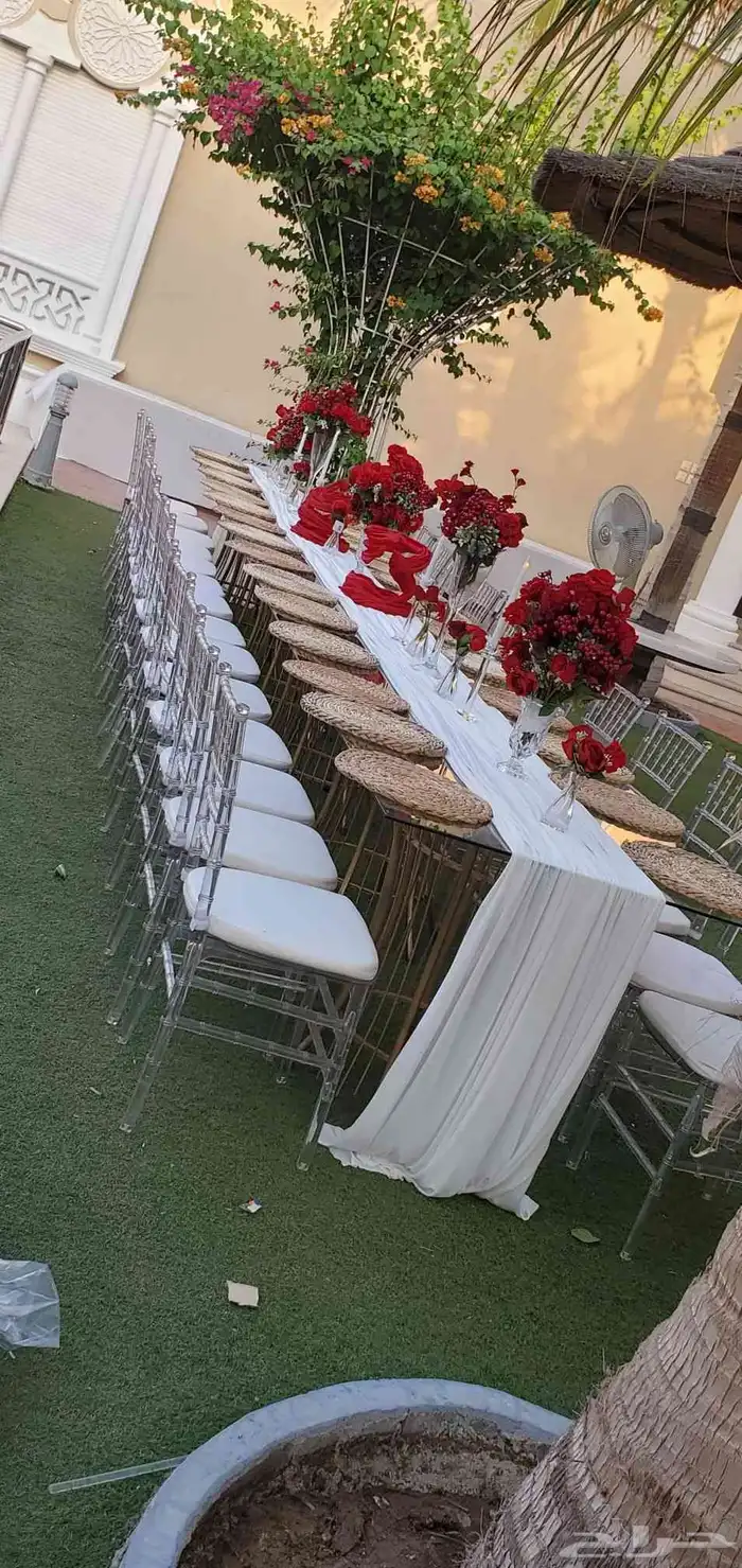 تاجير كراسي وطاولات وكنب وكوش ومداخل 4