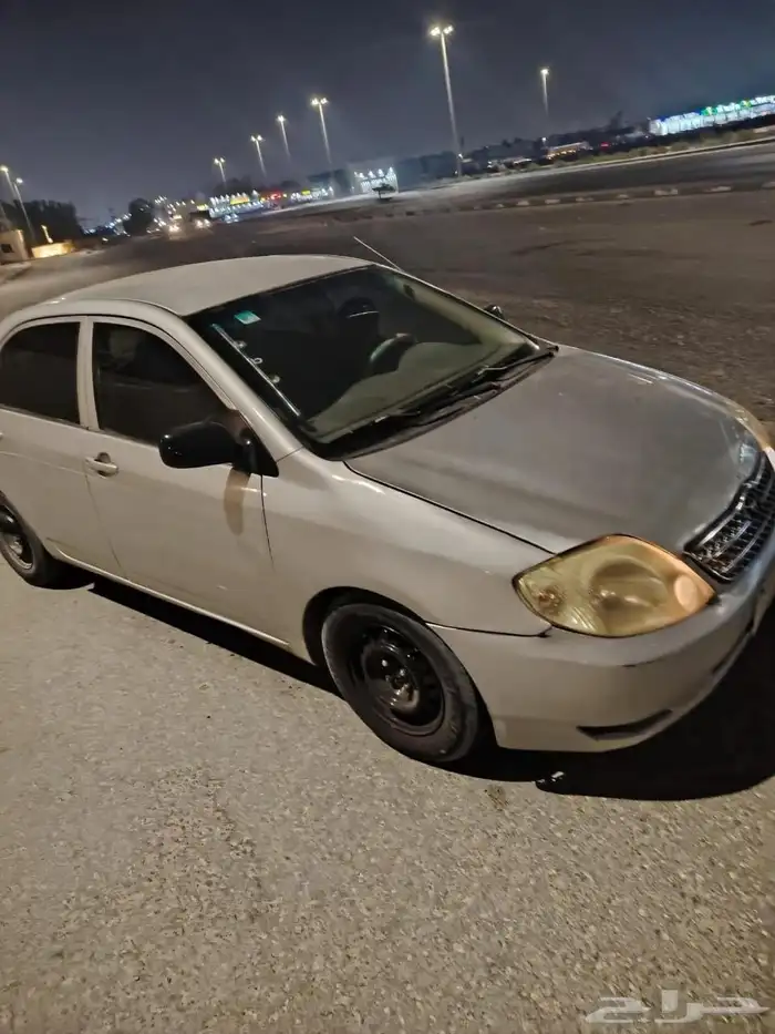 للبيع سياره كورلا 2001 قير عادي مكينه شاص تكييف فل مفحوص 1