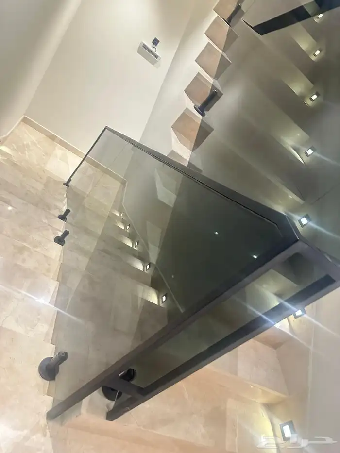 درابزين سلالم تايواني أصلي من الفولاذ المقاوم للصدأ 304  فضي 7