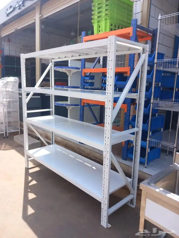 ارفف رفوف تخزين مستودعات ارفف منزليه سوبرماركت مكاتب فنادق 1