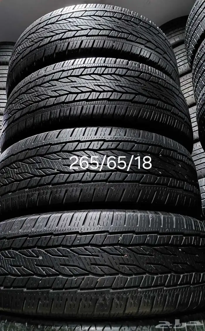 كفرات مستخدمه المقاسات تحت جنط 18 و جنط 20 و جنط 21 0