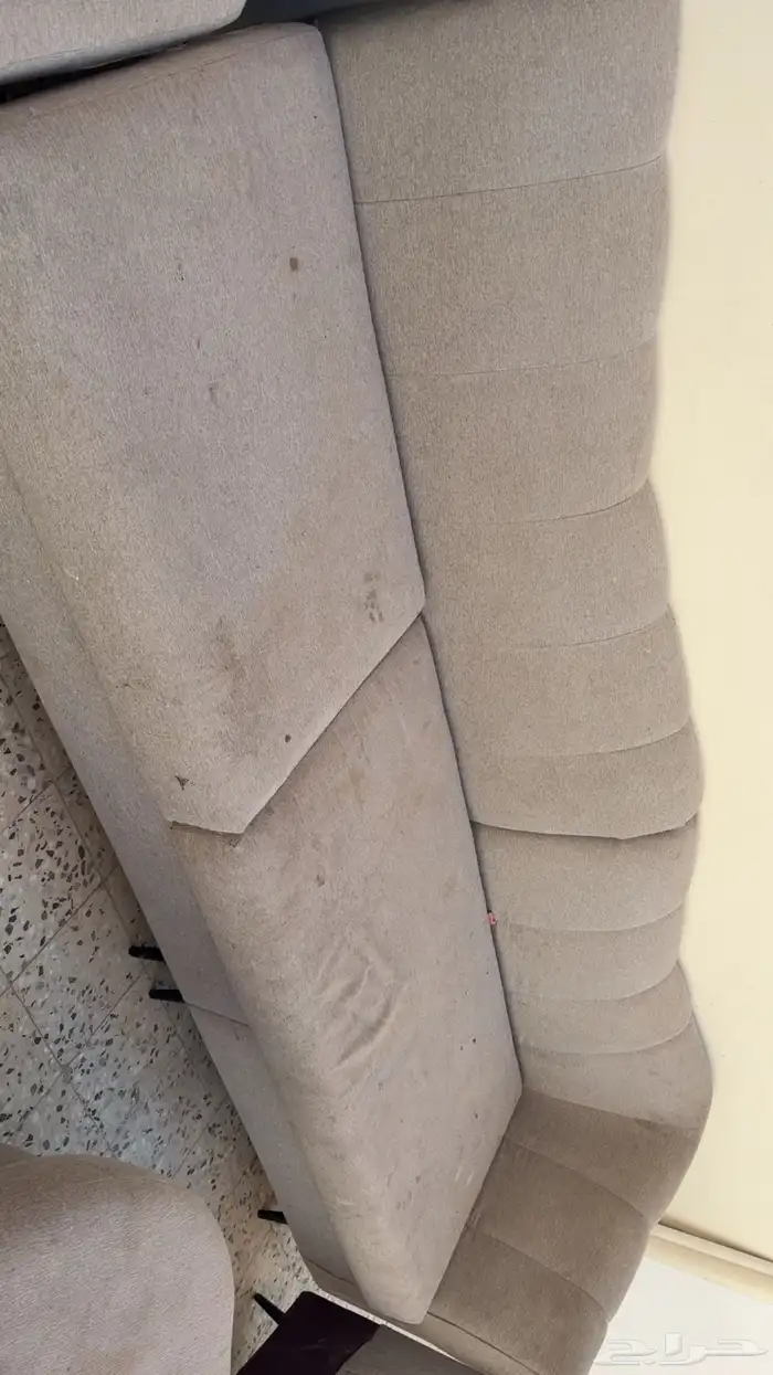 للبيع كنب يبيله غسيل خالي من التقطعات 4