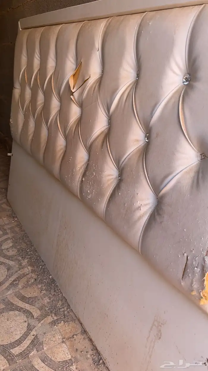 خشب سرير نفرين مستعمل كويس 3 فرشات كبار 3
