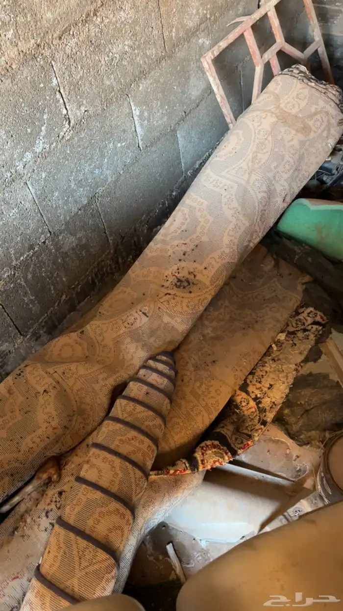 خشب سرير نفرين مستعمل كويس 3 فرشات كبار 2