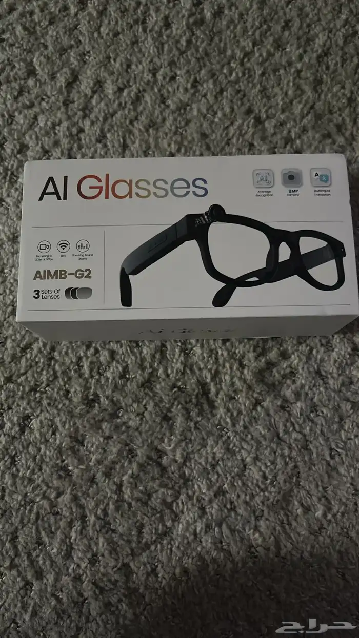 نظارة ذكية AI تصوير وترجمة ومكالمات 0