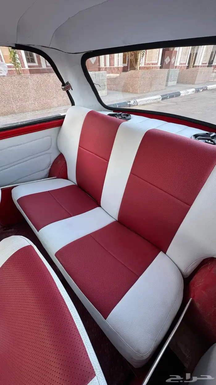 ميني كوبر كلاسيك أحمر مع لوحة مميزة 888 مجدده كامل 12