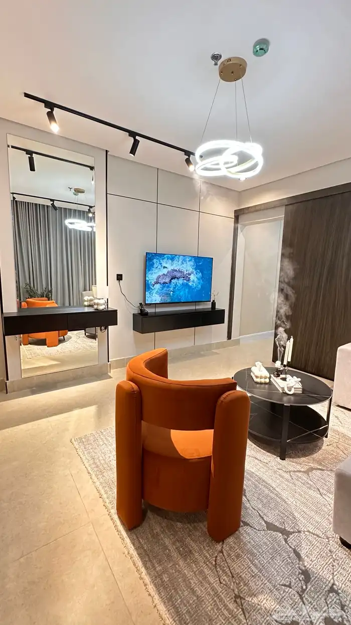 شقة مودرن موثثه مفروشه للايجار السنوي 3