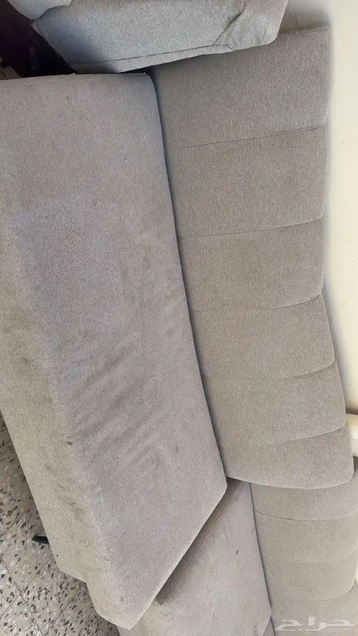 للبيع كنب يبيله غسيل خالي من التقطعات 1