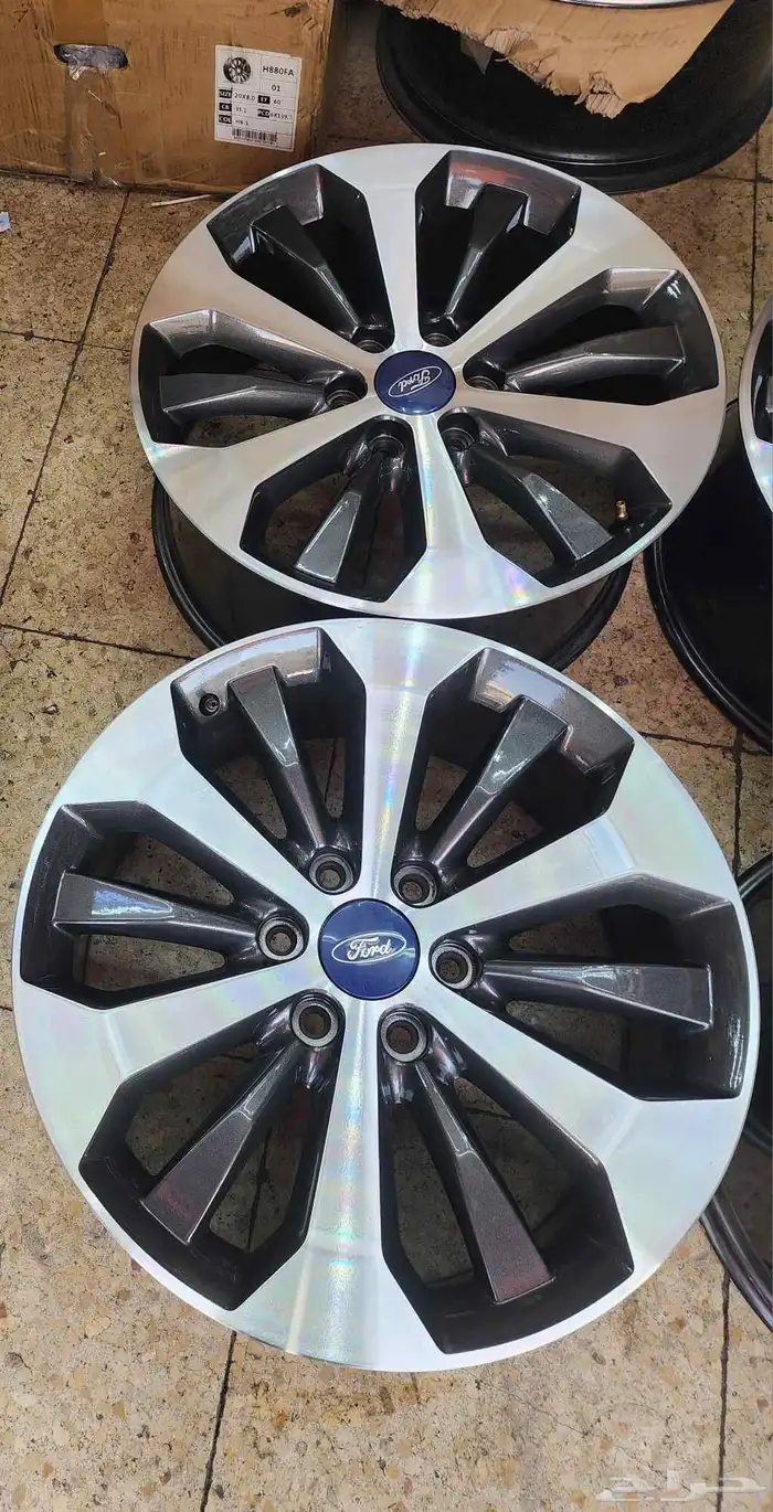 جنوط فورد f150 مقاس 20 اصلي وكاله موديل 2020 6