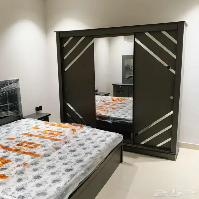 اثاث غرف نوم جديد وطني ست قطع 2