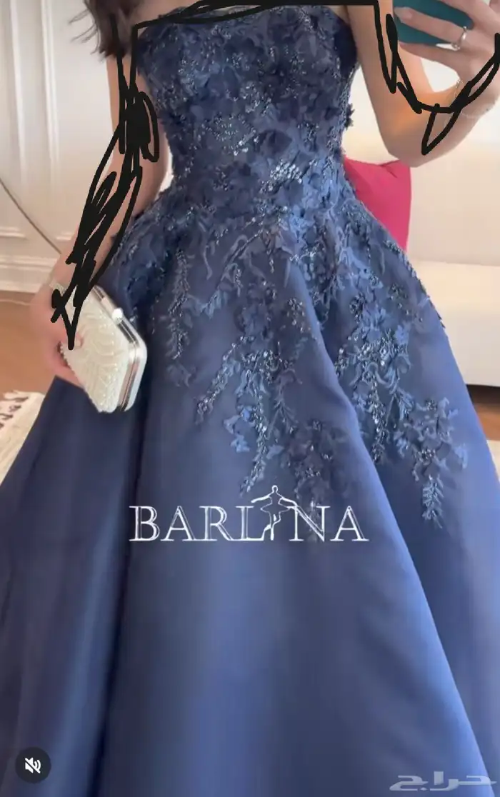 فستان من باليرينا لبسه وحده 1