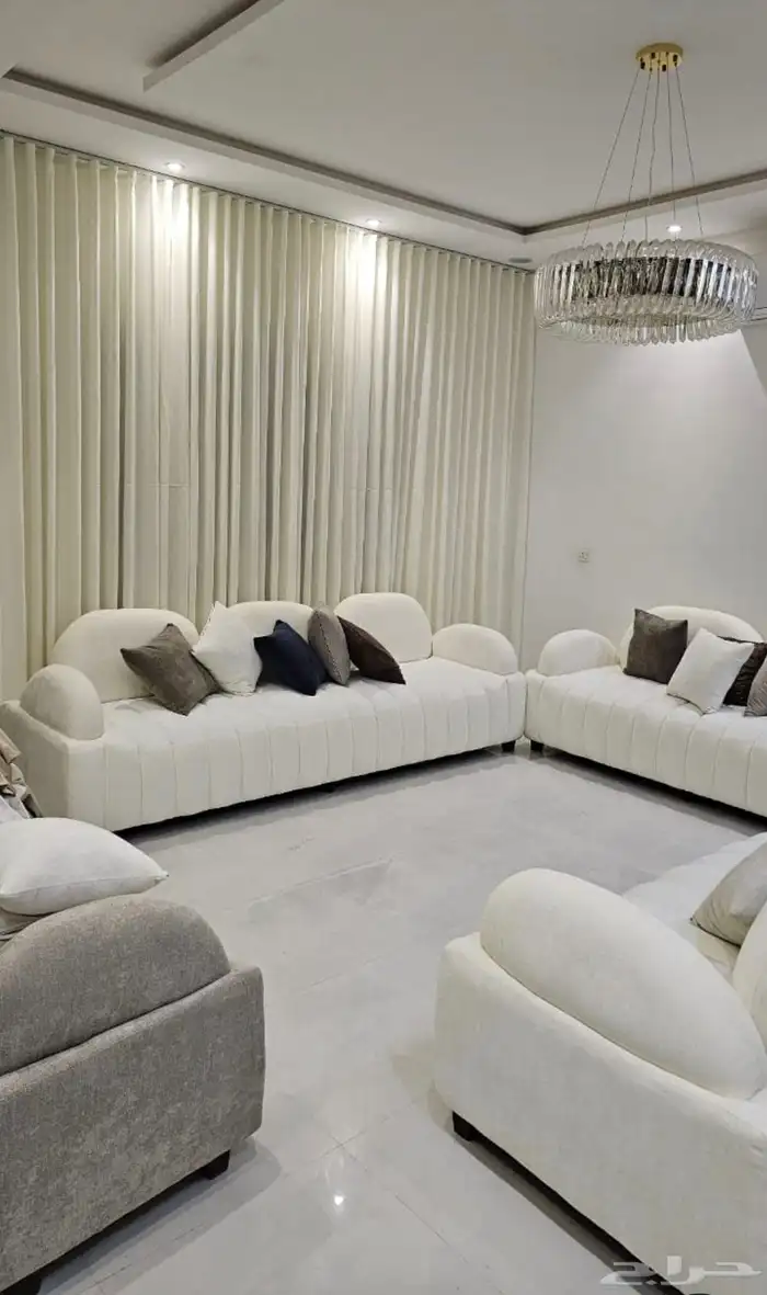 كنب مجلس مساند تفصيل تنجيد ستائر ويفي امريكي جمع النوعيه 0