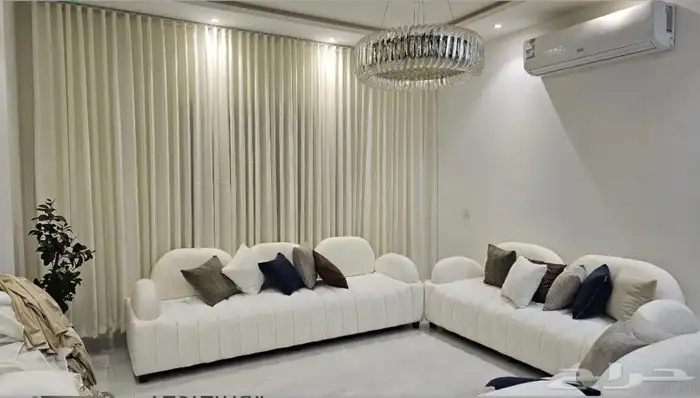 كنب مجلس مساند تفصيل تنجيد ستائر ويفي امريكي جمع النوعيه 1