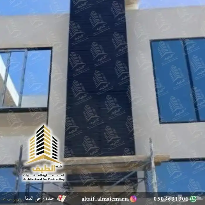 قبب و أبواب زجاج معشق وملون ونوافذ واستركشر المنيوم درابزين 6