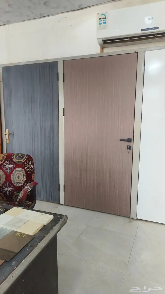 تفصيل ابواب خشب بجميع أنواعها وتفصيل ابواب دبليو بي سي wpc 5