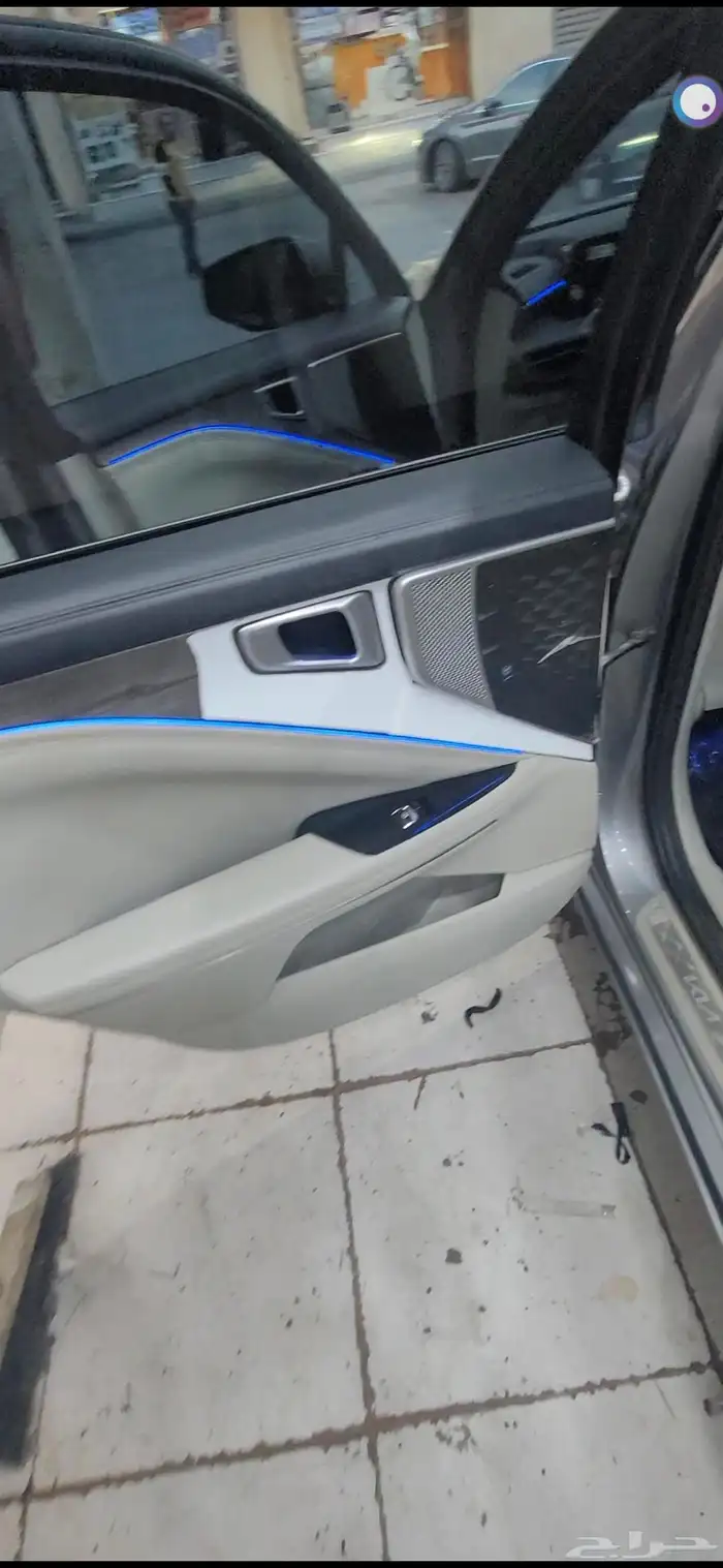 تركيب لد داخلي على كيا K8موديل 2022 6