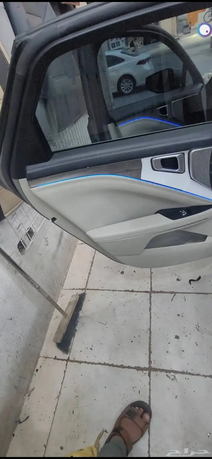 تركيب لد داخلي على كيا K8موديل 2022 7